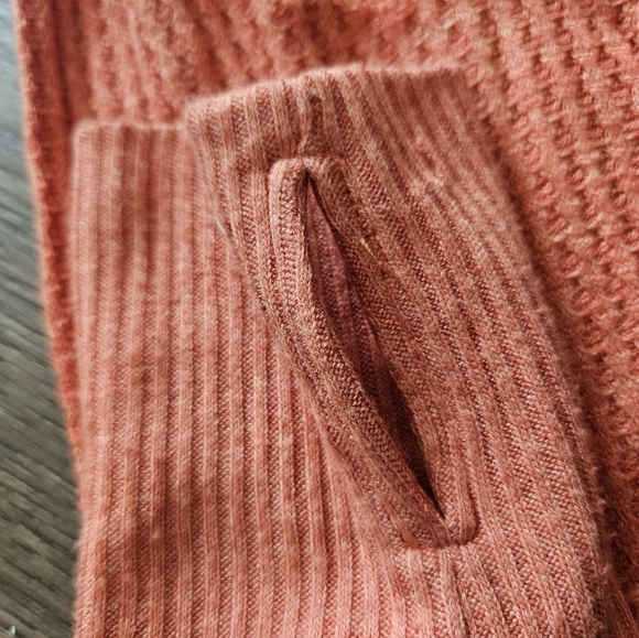 Free People North Shore Tunic Womens Top Sz M Oversize Waffle Knit Comfort - Picture 8 of 15